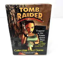 Tomb Raider Card Game Decks: Trapped in the Tombs & Into The Caves + 2 Boosters - Image 4