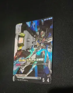Gundam Card Gundam Aerial (Revised) GD01067 LR Near Mint Play - Image 3