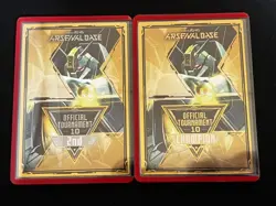 Gundam Arsenal Base Tournament 10 Winner RunnerUp Prize Card Condition - Image 1