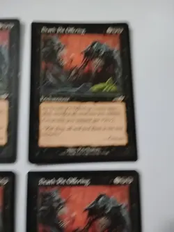 Death Pit Offering x4 4x 2000 Nemesis PLAYSET Black Rare Enchantment MTG - Image 3
