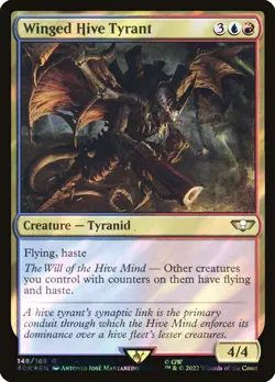 MTG | Winged Hive Tyrant (Surge Foil) | Warhammer 40,000 | 40K | Magic | NM - Image 1