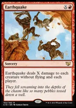 Earthquake - Light Play MTG Commander 2015 - Image 1