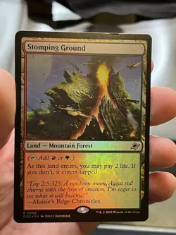 MTG ~ Stomping Ground ~ FOIL Rare #0258 Edge of Eternities EOE : LP - Image 1