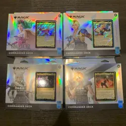 MTG Final Fantasy Commander Decks Collector's Edition Bundle English Square Enix - Image 1