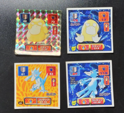 Pokemon Sticker Rare Holo Seal Japanese Psyduck 1996 1997 B8 - Image 1