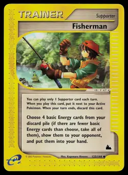 Pokemon Card - Fisherman Skyridge 125/144 - Image 1
