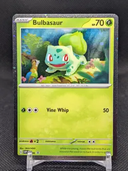 2 SWIRL Pokemon TCG Bulbasaur 046 Cosmos Holo Black Star Promo NM - Image 1