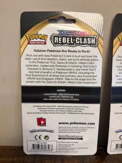 x2 Pokemon TCG: Sword & Shield Rebel Clash Checklane Blisters: Noctowl & Mantine - Image 5