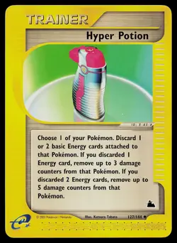Pokemon Card - Hyper Potion Skyridge 127/144 Uncommon - Image 1