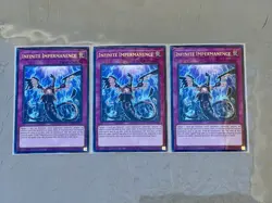 3x Infinite Impermanence | RA01-EN075 | Ultra Rares | 1st Edition | NM | YuGiOh! - Image 1