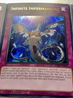 3x Infinite Impermanence | RA01-EN075 | Ultra Rares | 1st Edition | NM | YuGiOh! - Image 5