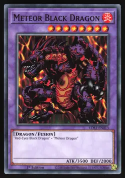 Meteor Black Dragon - LDS1-EN013 - Common - 1st Edition Yugioh - Image 1