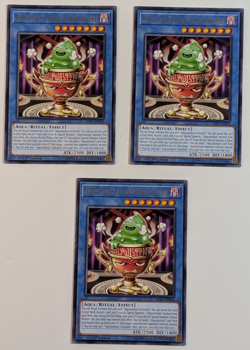 Yugioh - 3x Impcantation Chalislime - SAST-EN032 - NM - 1st Edition - Playset - Image 1