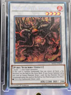 Old Entity Cthugua Secret Rare SHVA-EN016 LP/NM Yugioh Card - Image 1