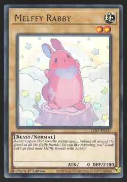 Melffy Rabby - LDS1-EN121 - Ultra Rare - 1st Edition Yugioh - Image 1