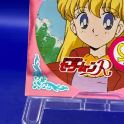 Minako Aino X Sailor Moon Sticker Card Game Vintage TCG Prism Japanese - Image 5
