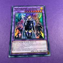 MAMA-EN020 Witchcrafter Vice-Madame Ultra Rare Card 1st Edition Yugioh TCG - Image 1