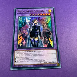 MAMA-EN020 Witchcrafter Vice-Madame Ultra Rare Card 1st Edition Yugioh TCG - Image 2
