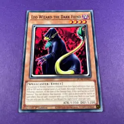 DUAD-EN027 Leo Wizard the Dark Fiend Common 1st Edition Yugioh Card TCG - Image 2