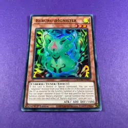 Bururu @Ignister Ultra Rare 1st Edition MAMA-EN055 Yugioh Trading Card TCG - Image 2