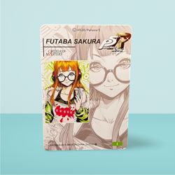 Futaba Sakura Waifu Custom Card Persona 5 Carddass Masters TCG Anime - Image 2