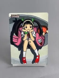 Hand Painted Altered MTG Card,Island, Anime Girl,waifu [Excellent] FromJapan #8 - Image 2