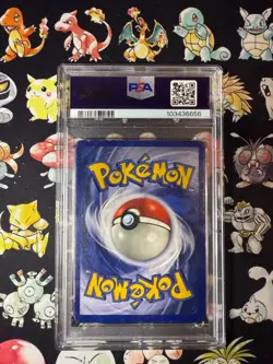 Pokemon Charizard Base Set Shadowless Holo Rare #4 PSA 1 - Image 2