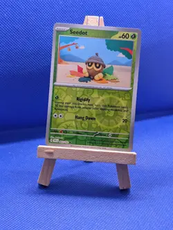 Seedot 003/162 Reverse Holo Common Scarlet Violet Temporal Forces Pokemon TCG - Image 1