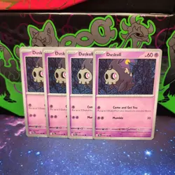 4x Duskull 018/064 x4 - Shrouded Fable - Pokemon TCG - Playset - Image 1