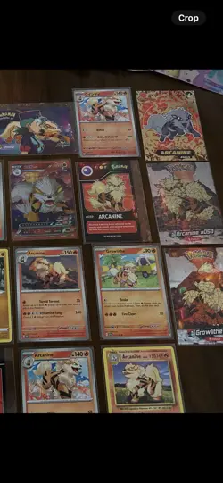 Growlithe Arcanine Pokemon Bundle Cards TCG and Non TCG - Image 2