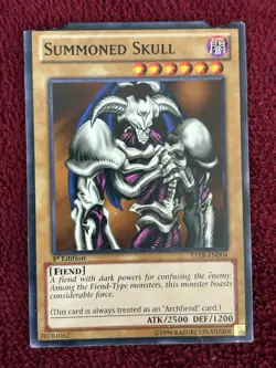 Summoned Skull - YSYR-EN004 - Common - 1st Edition YuGiOh! Starter Deck: Yug - Image 1