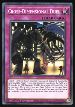 Cross-Dimensional Duel - LDS1-EN091 - Common - 1st Edition Yugioh - Image 1