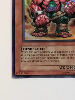 Yugioh - 1x Inferno Hammer - CMC-EN002 - NM - Vintage Rare Unlimited Edition - Image 5