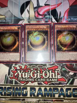 3x The Winged Dragon Of Ra - Sphere Mode Secret Rare RA01-EN007 YugIoh Playset - Image 1