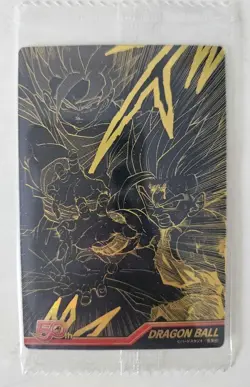 Jump 50Th Anniversary Wafer Dragon Ball Secret Card - Image 1