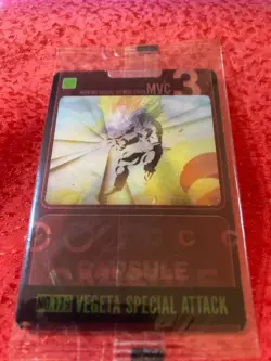 Dragon Ball Morinaga Wafer Moving Card 179 Vegeta - Image 3