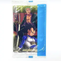 Jump 40Th Anniversary Card Vegeta Zoro Dragon Ball One Piece 2008 - Image 1