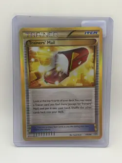 Pokemon TCG Trainer's Mail Gold Secret Rare Card 100/98 XY Ancient Origins - Image 1