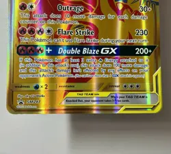Reshiram & Charizard GX Tag Team SM247 (NM) Jumbo Card S&M: Black Star Promo - Image 5