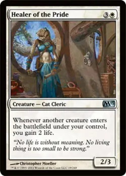 Healer of the Pride - Light Play MTG Magic 2013 Core Set - Image 1