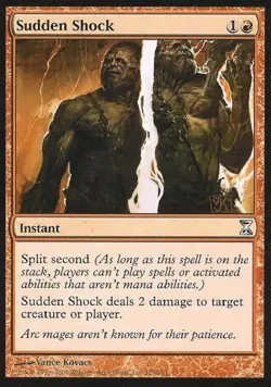Sudden Shock - Light Play MTG Time Spiral - Image 1
