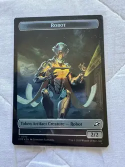 Lander 0006/Robot 0010 Token - Foil - Edge of Eternities - EOE - MTG - Image 1