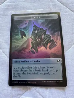 Lander 0006/Robot 0010 Token - Foil - Edge of Eternities - EOE - MTG - Image 2