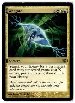 MTG Wargate - Alara Reborn Moderately Played English - Image 1