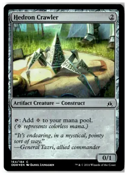 MTG Foil Hedron Crawler - Oath of the Gatewatch Moderately Played English - Image 1