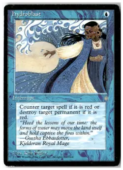 MTG Hydroblast - Ice Age Moderately Played English - Image 1