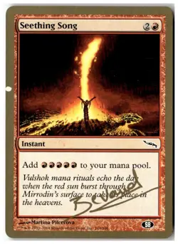 MTG Seething Song - World Championship Decks Lightly Played English - Image 1