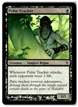 MTG Foil Pulse Tracker - Worldwake Moderately Played English - Image 1