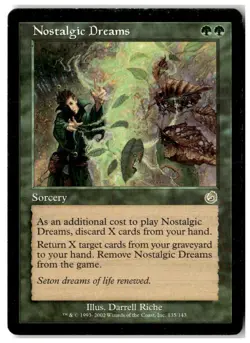 MTG Nostalgic Dreams - Torment Moderately Played English - Image 1
