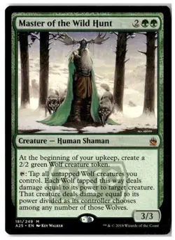 MTG Master of the Wild Hunt - Masters 25 Moderately Played English - Image 1